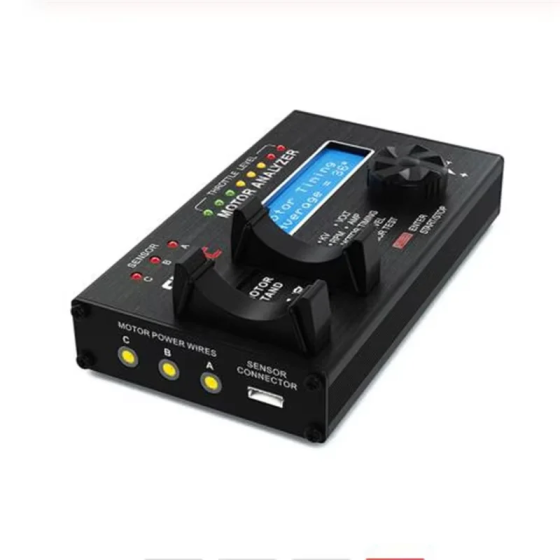 Hot SKYRC BL Motor Analyzer SK-500020 Brushless Motor KV Current Voltage Speed Rpm Noise Level Hall Sensor Effect Checker